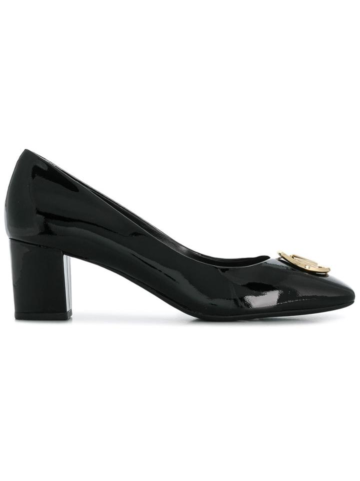 Michael Michael Kors Logo Pumps - Black