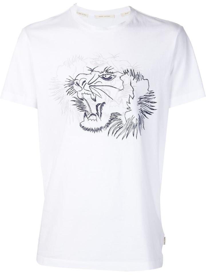 Marc Jacobs Embroidered Tiger T-shirt