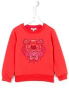 Kenzo Kids 'tiger' Sweatshirt, Boy's, Size: 8 Yrs, Red