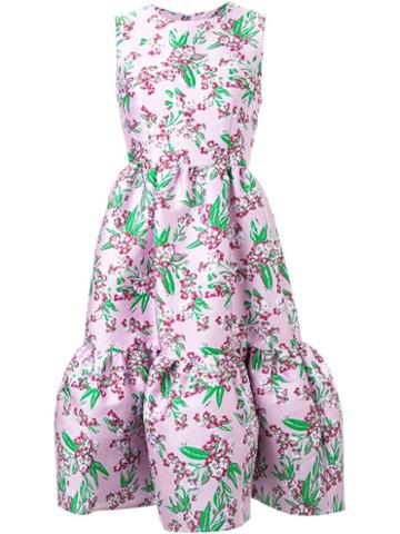 Jonathan Saunders Floral Jacquard 'lucille' Dress