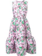 Jonathan Saunders Floral Jacquard 'lucille' Dress