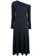 Rosetta Getty Off-shoulder Midi Dress - Blue