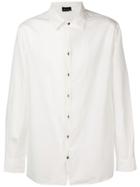 Andrea Ya'aqov Concealed Button Shirt - White