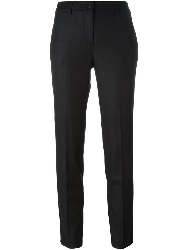 Blumarine Tailored Trousers, Women's, Size: 46, Black, Polyester/spandex/elastane/viscose