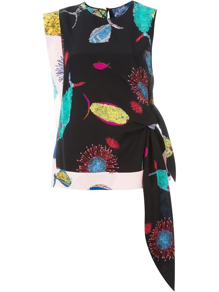 Emilio Pucci Fish Print Top