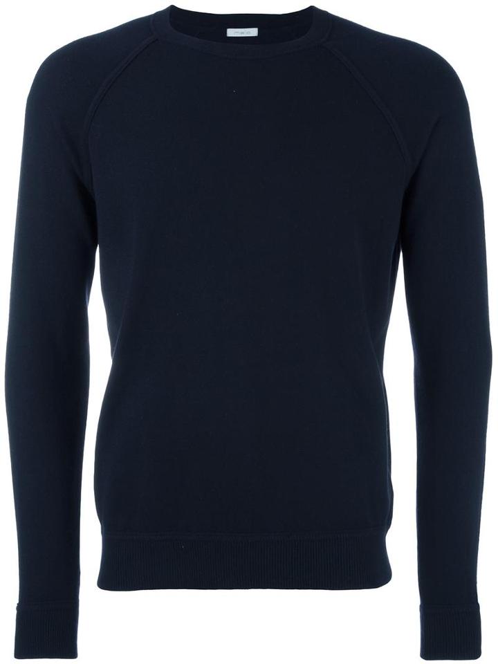 Malo Crew Neck Jumper, Size: 54, Blue, Cashmere