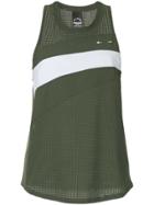 The Upside Perforated Tank Top - Green