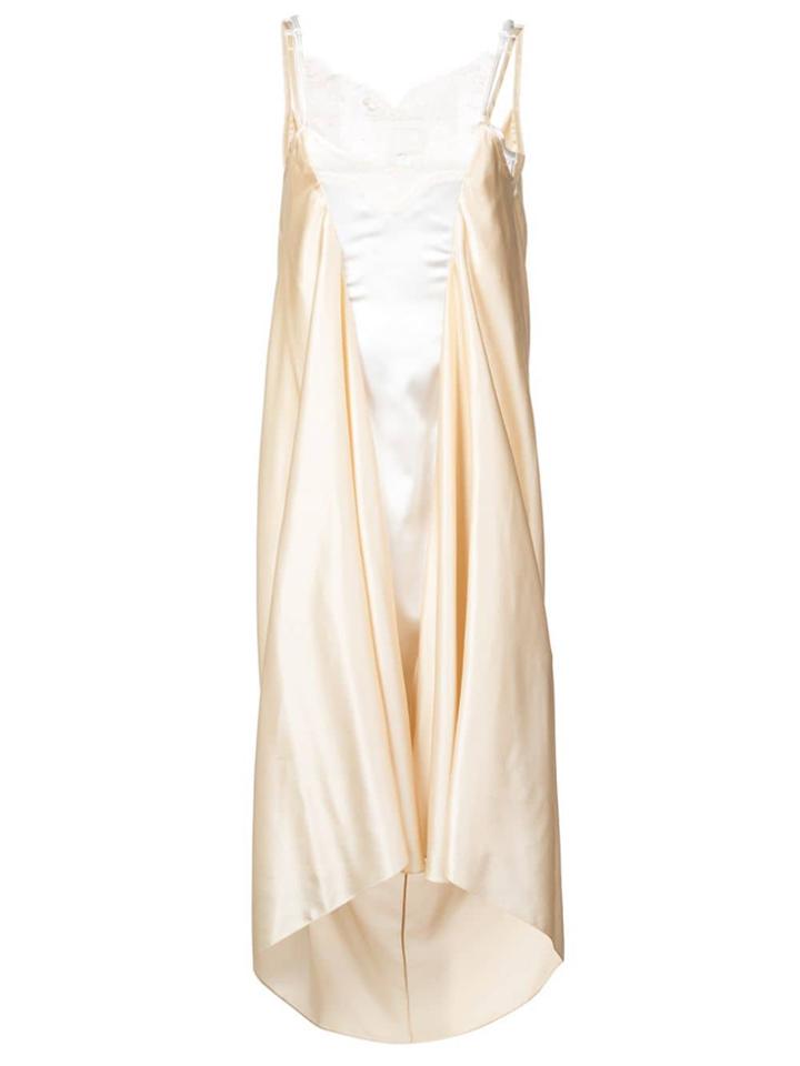 Y/project Draped Details Dress - Neutrals