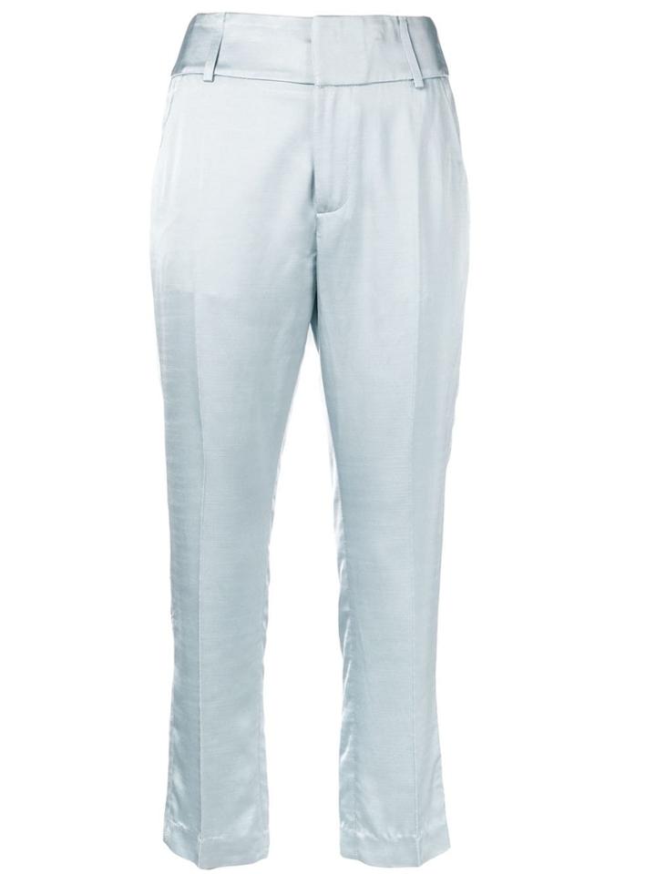 Dondup Tailored Cropped Trousers - Blue