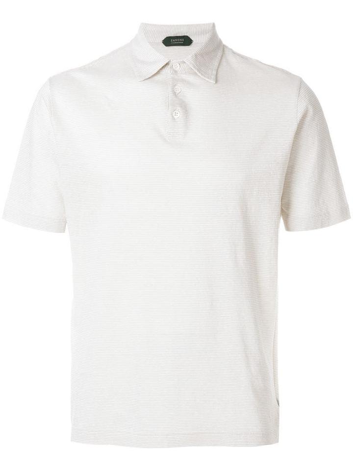 Zanone Classic Polo Shirt - Neutrals