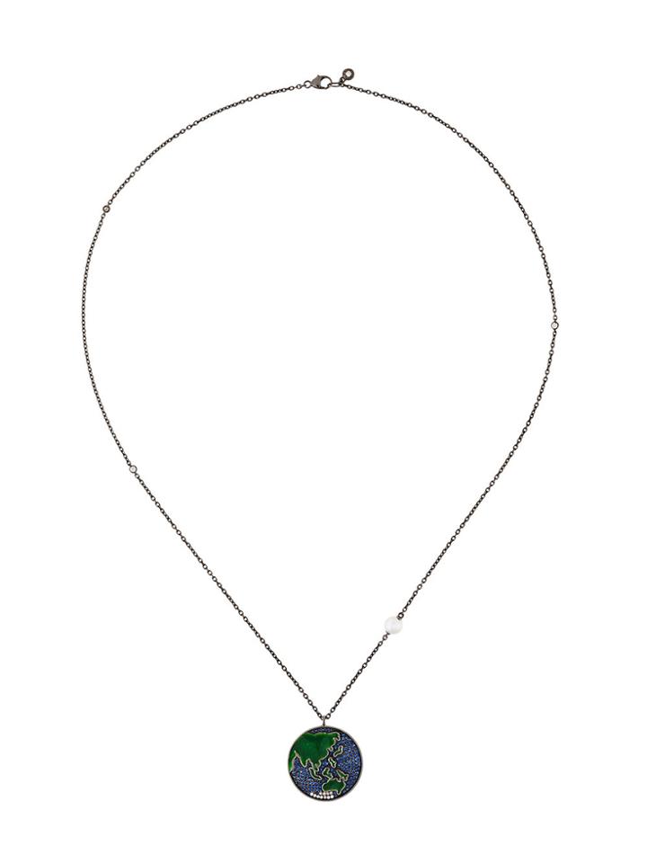 Astley Clarke Earth Pendant - Black