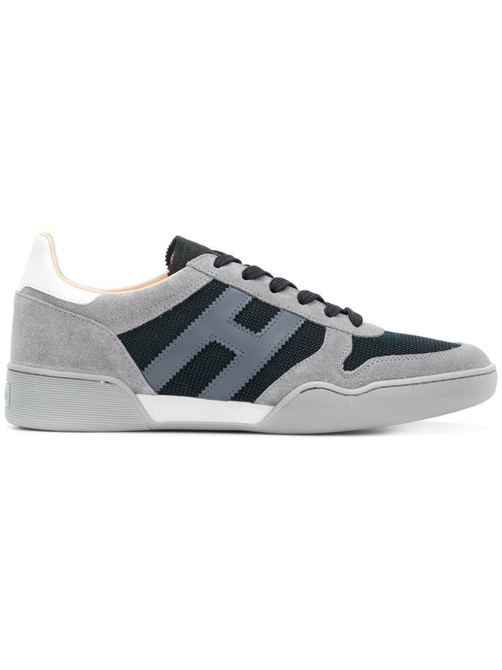Hogan H Lace-up Sneakers - Grey