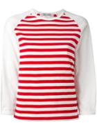 Comme Des Garçons Comme Des Garçons Three-quarter Sleeve T-shirt, Women's, Size: Large, Red, Cotton