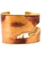 Krizia Vintage Cut Out Detail Cuff