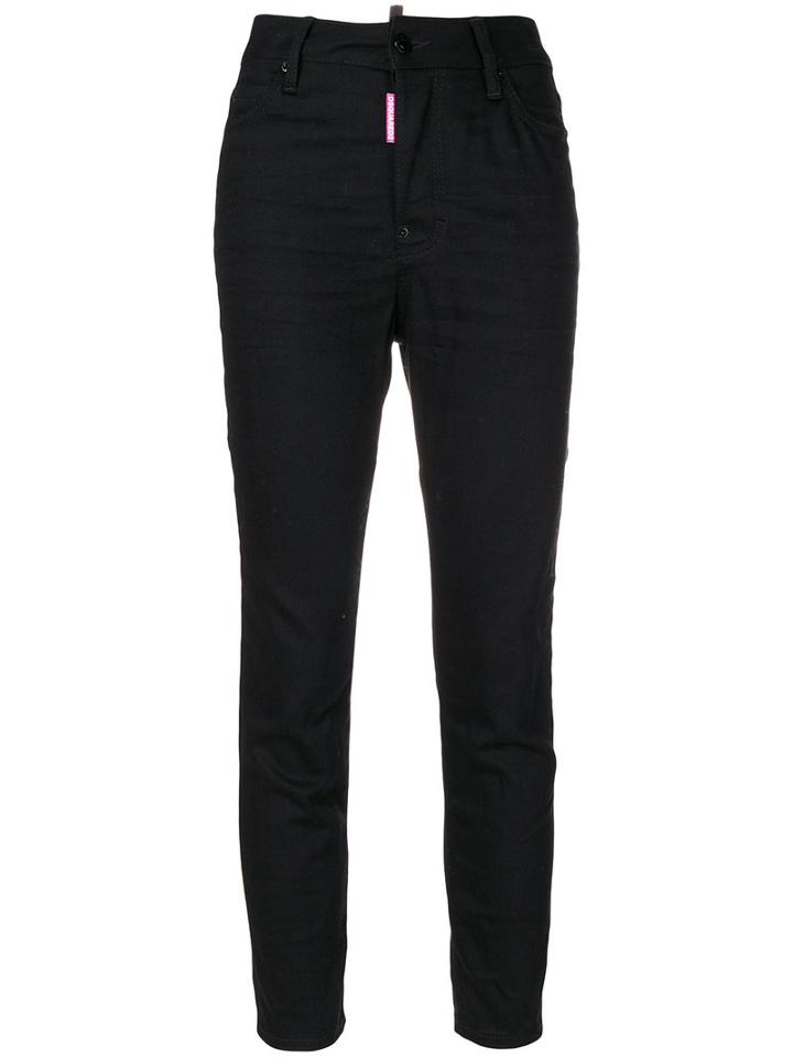 Dsquared2 - Londean Jeans - Women - Cotton/spandex/elastane - 38, Black, Cotton/spandex/elastane