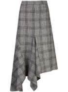 Isabel Marant Asymmetric Hem Skirt - Grey