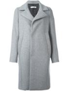 Golden Goose Deluxe Brand Single Breasted Coat, Women's, Size: Medium, Grey, Cotton/polyamide/polyester/wool