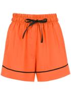 Andrea Bogosian High Waisted Shorts - Yellow & Orange