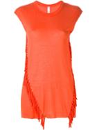 Damir Doma 'tinma' Tank Top, Women's, Size: Medium, Red, Silk/linen/flax/viscose