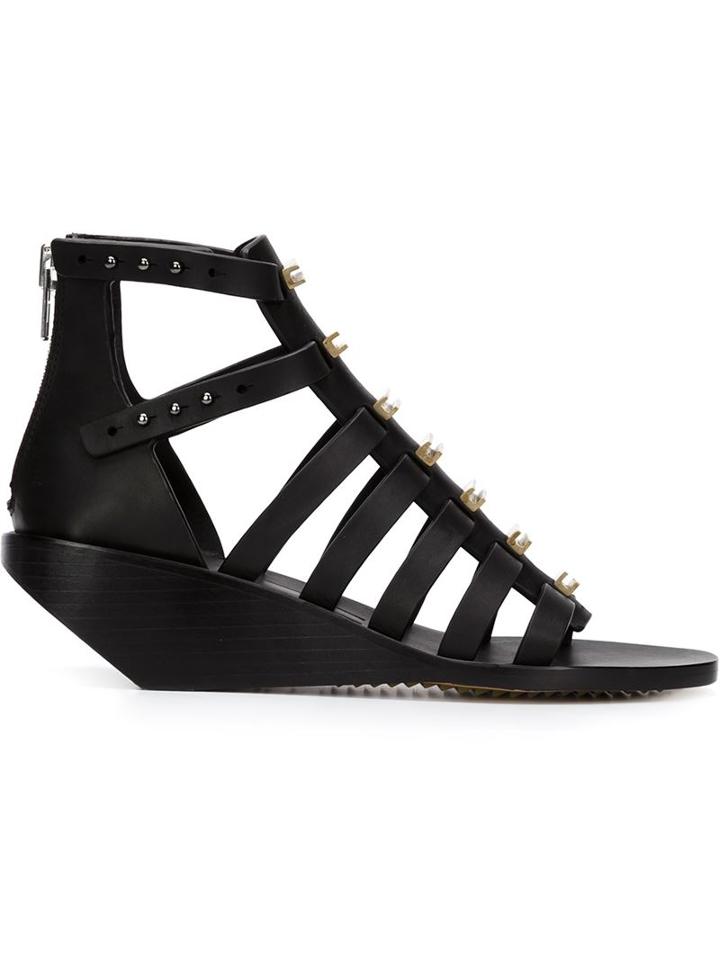 Rick Owens Studded Sandals