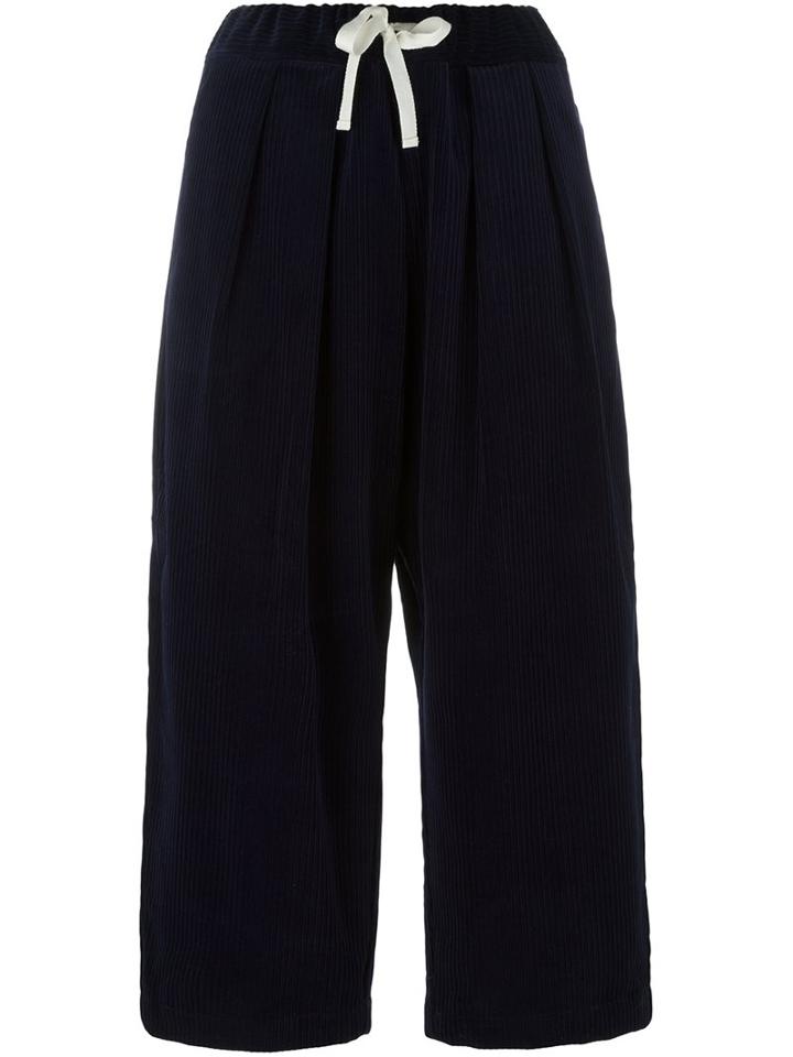 Sofie D'hoore 'paloma Cord' Trousers, Women's, Size: 38, Blue, Cotton