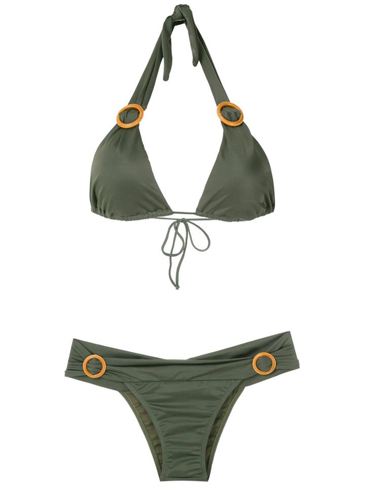 Brigitte Brigitte 17b20m Militar Polyamide/spandex/elastane - Green