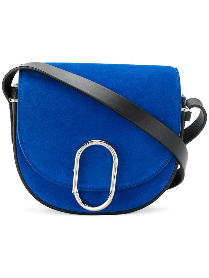 3.1 Phillip Lim Alix Mini Saddle Cross Body Bag - Blue