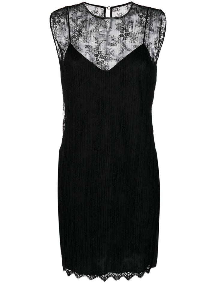 Alexander Wang Lace Shift Dress - Black