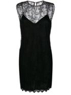 Alexander Wang Lace Shift Dress - Black