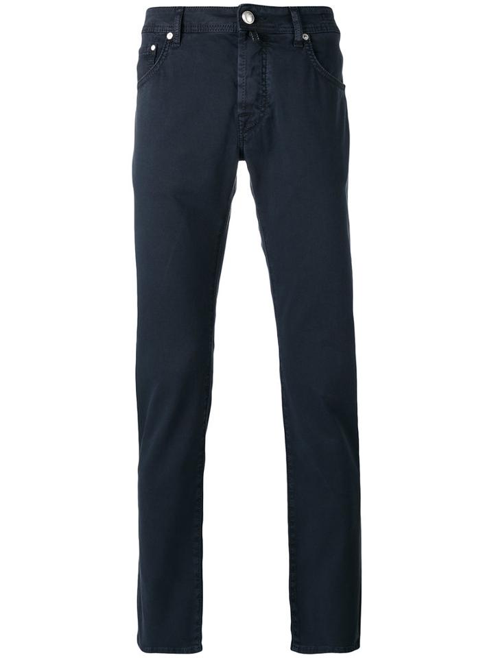 Jacob Cohen - Straight Leg Jeans - Men - Cotton/spandex/elastane - 33, Blue, Cotton/spandex/elastane