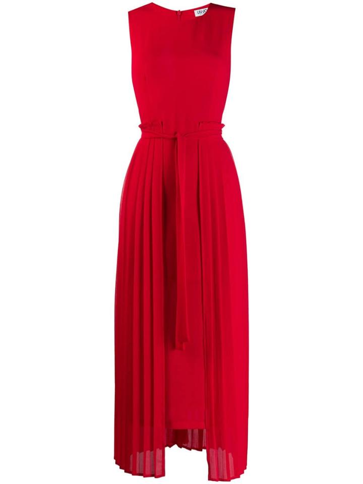 Liu Jo Gipsy Circus Midi Dress - Red