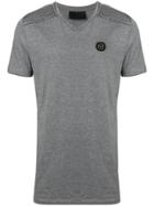 Philipp Plein V-neck T-shirt - Grey