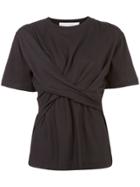 Victoria Victoria Beckham Draped Front Top - Black