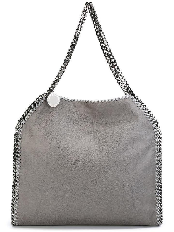 Stella Mccartney - 'falabella' Tote - Women - Artificial Leather - One Size, Grey, Artificial Leather