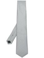 Boss Hugo Boss Micro Pattern Tie - Grey