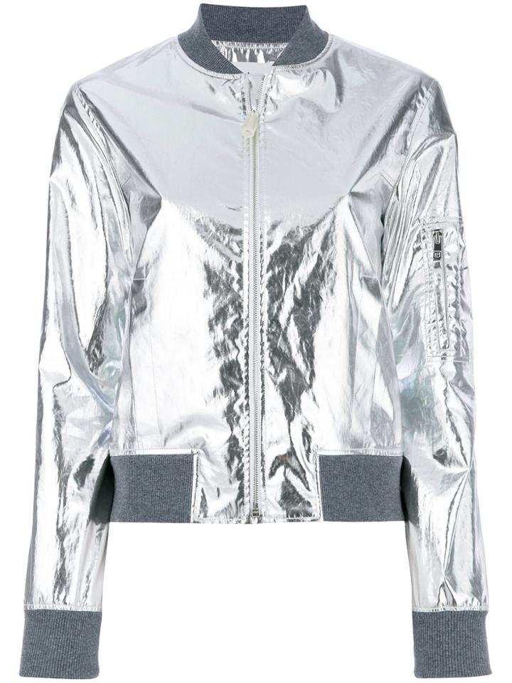 Paco Rabanne Bomber Jacket - Metallic