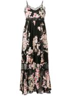 Twin-set Floral Lace Detailed Dress - Black