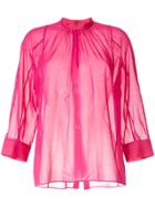 Des Prés Sheer Shirt - Pink