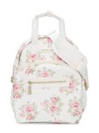 Monnalisa Floral Print Changing Bag - White