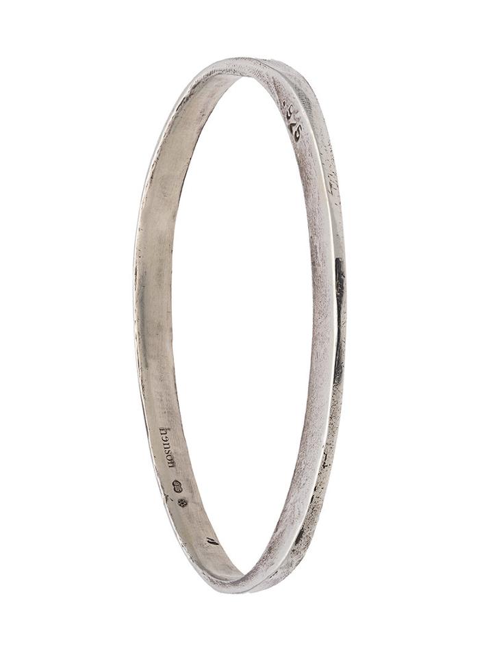Henson Dotted Bangle, Adult Unisex, Size: Small, Metallic