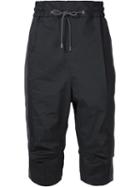 Devoa Cropped Drawstring Trousers