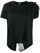 Parlor Lace Detail T-shirt - Black