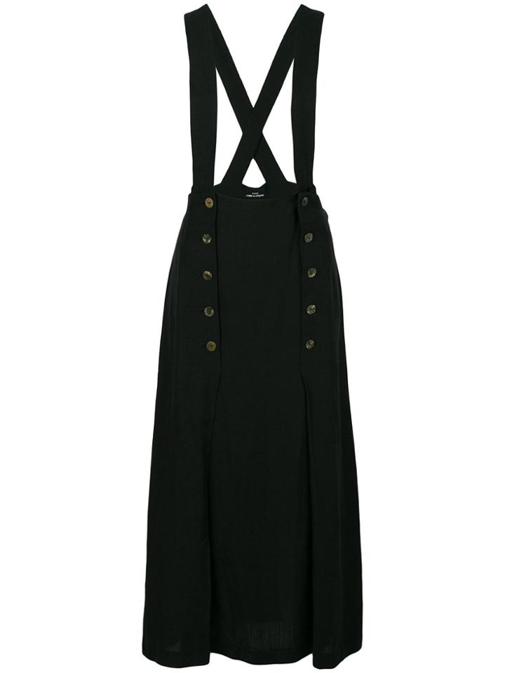 Comme Des Garçons Vintage 1993 Pinafore Skirt - Black