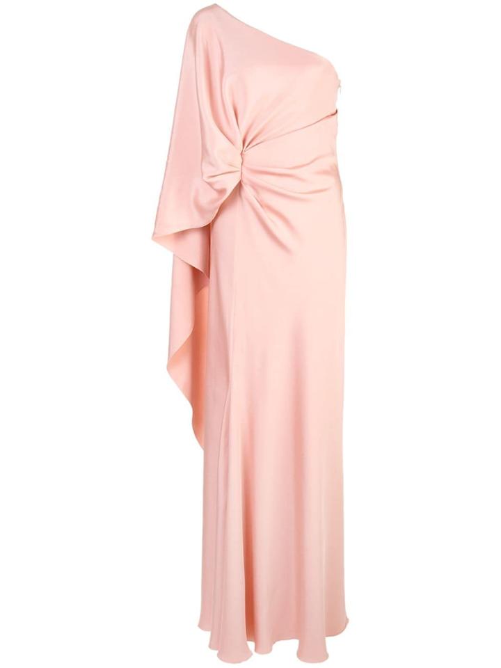 Alberta Ferretti One-shoulder Gown - Pink