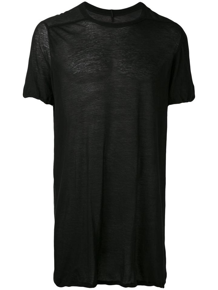 Rick Owens - Level T-shirt - Men - Cotton - Xs, Black, Cotton