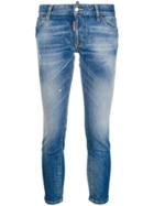 Dsquared2 Cropped Twiggy Jeans - Blue