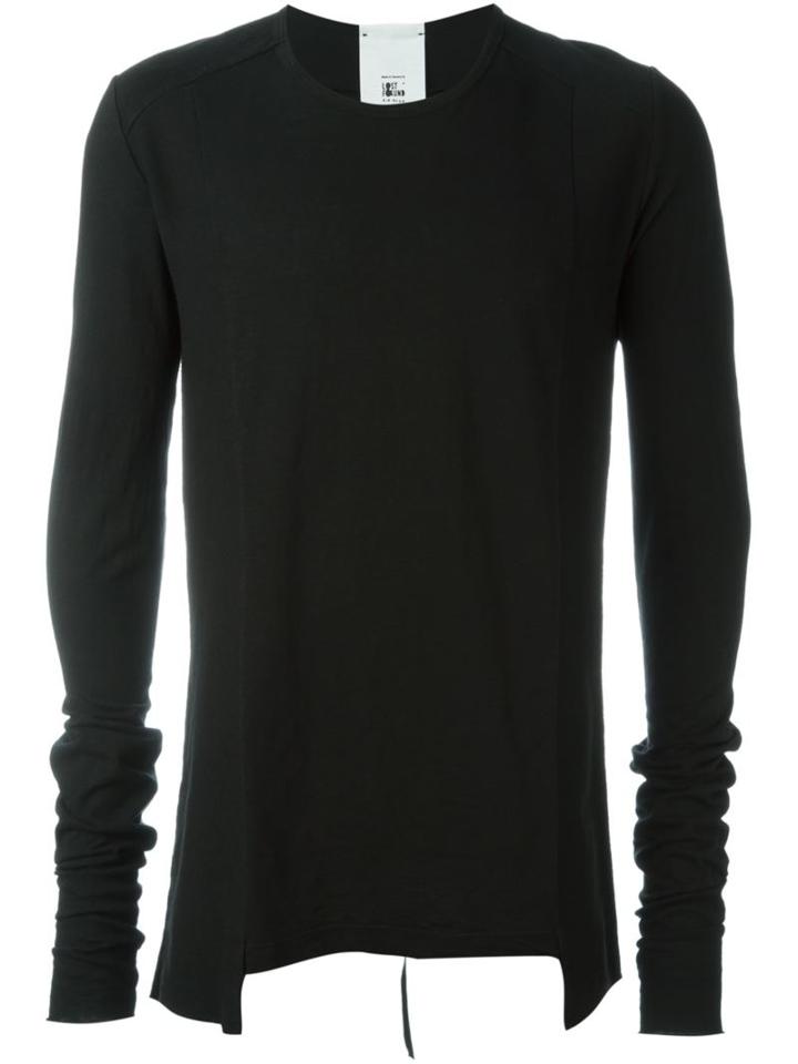 Lost & Found Rooms Longsleeved T-shirt, Men's, Size: Small, Black, Cotton