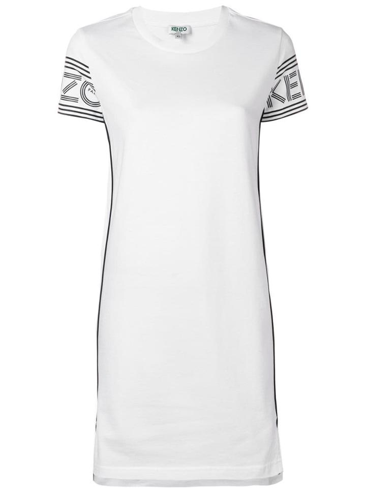 Kenzo White Logo Dress