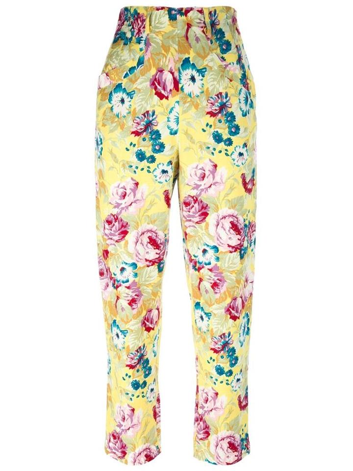 Kenzo Vintage Floral Print Trouser