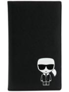 Karl Lagerfeld K/ikonik Travel Wallet - Black